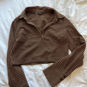 Zara Crop Pullover